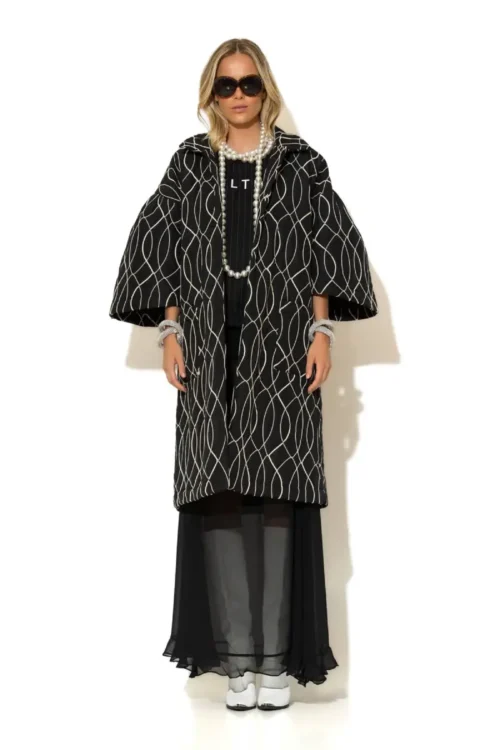C-throu Midi Puffer Coat