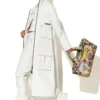 C-throu Oversized Leatherette Parka