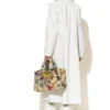 C-throu Oversized Leatherette Parka