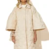 C-throu Puffer Midi Coat