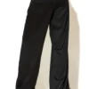 C-throu Satin Crepe Pants