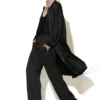 C-throu Satin Trench Coat