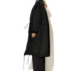 C-throu Satin Trench Coat