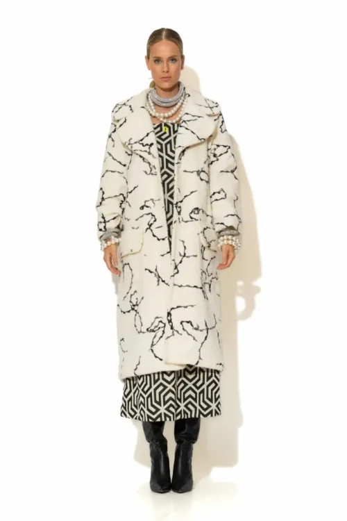 C-throu Single Breasted Coat