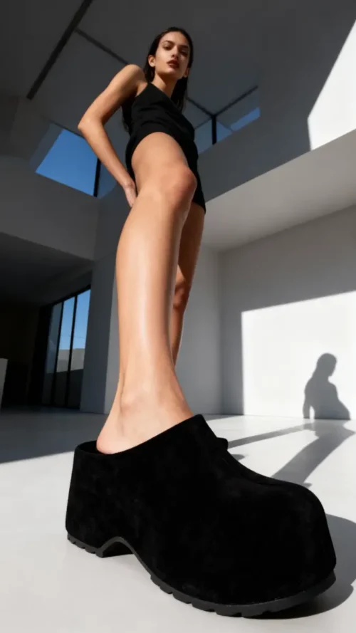 Colors Of California Cow Suede Clog