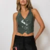 Less Sonder Feeling Faux Leather Vest