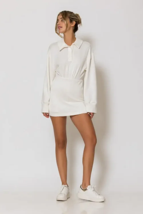 Less Sonder Feeling Mini Sweater Dress