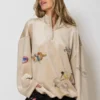 Less Sonder Feeling Printed Loose Hoodie