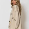Less Sonder Feeling Printed Loose Hoodie