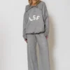 Less Sonder Feeling Wide Knitted Pants