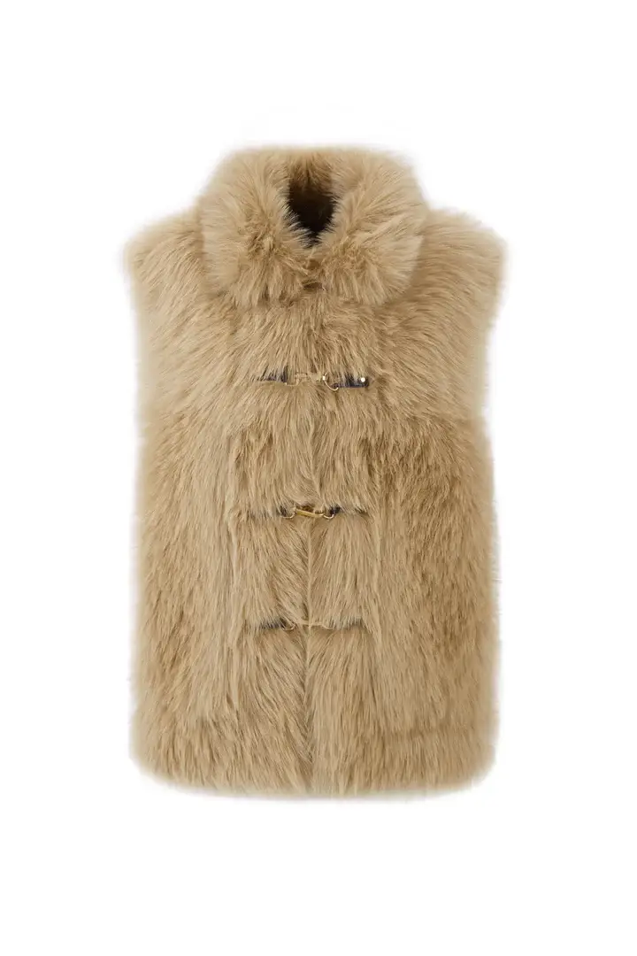 Urbancode London Reversible Faux Fur Gilet