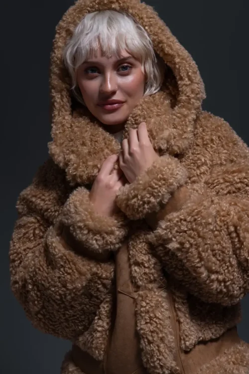 Vegancode London Duffle Jacket Caramel