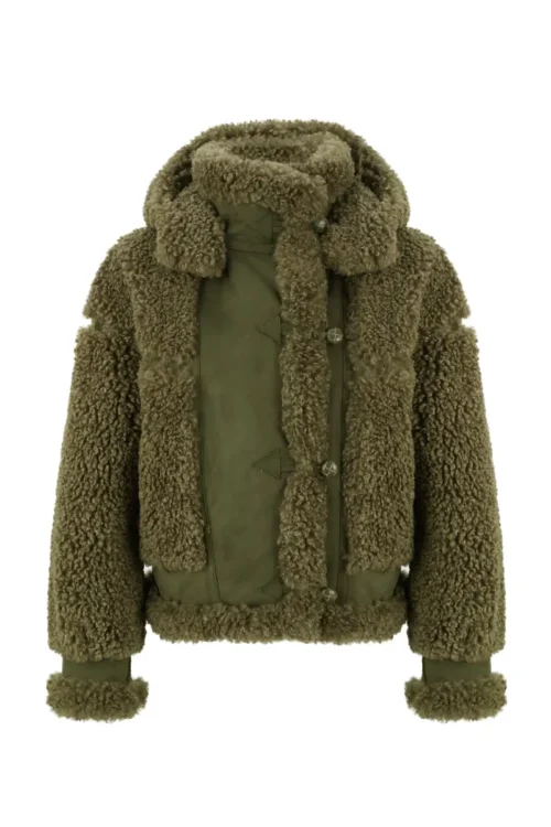 Vegancode London Duffle Jacket Khaki