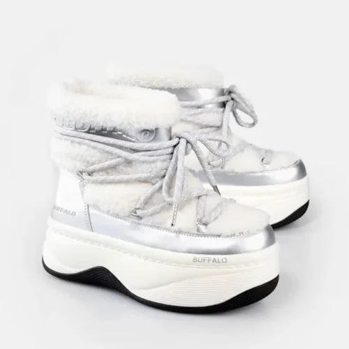Buffalo Orcus Snow Silver Boot