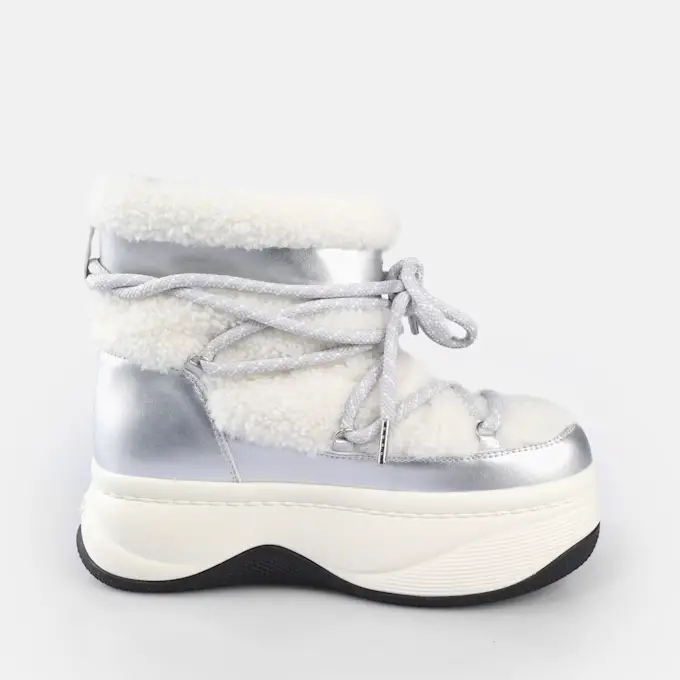 Buffalo Orcus Snow Silver Boot