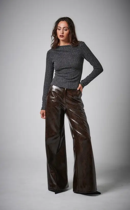 Effie K. Jasmine Python Pants