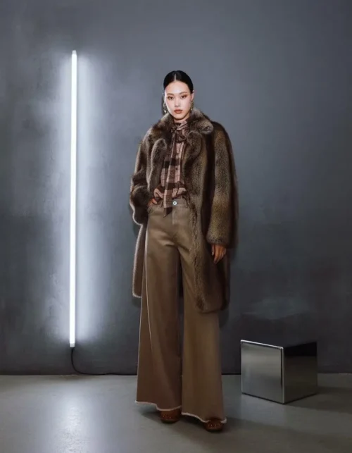 Lumina Faux Fur Overcoat