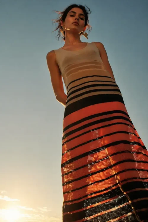 Antidote Knitwear Maxi Knitted Dress Sleeveless