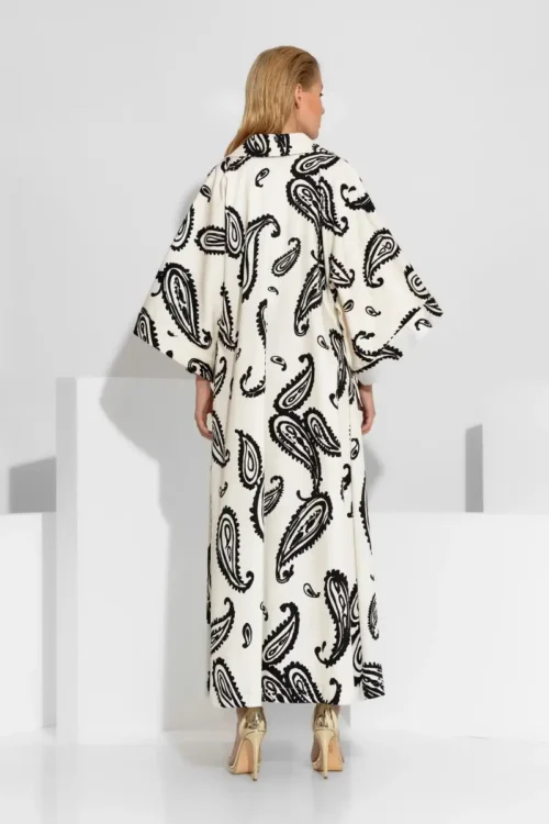 C-throu Printed Jean Coat