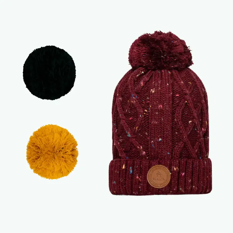 Cabaia Appletini Bordeaux Beanie