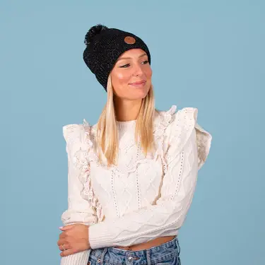 Cabaia Irish Coffe Black Beanie