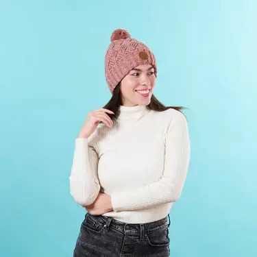 Cabaia Lynchburg Pink Beanie