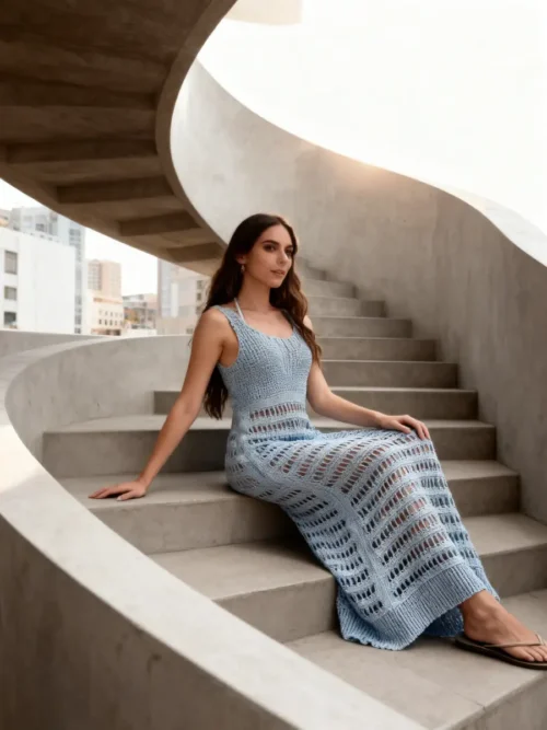 Antidote Knitwear Cotton Knitted Dress