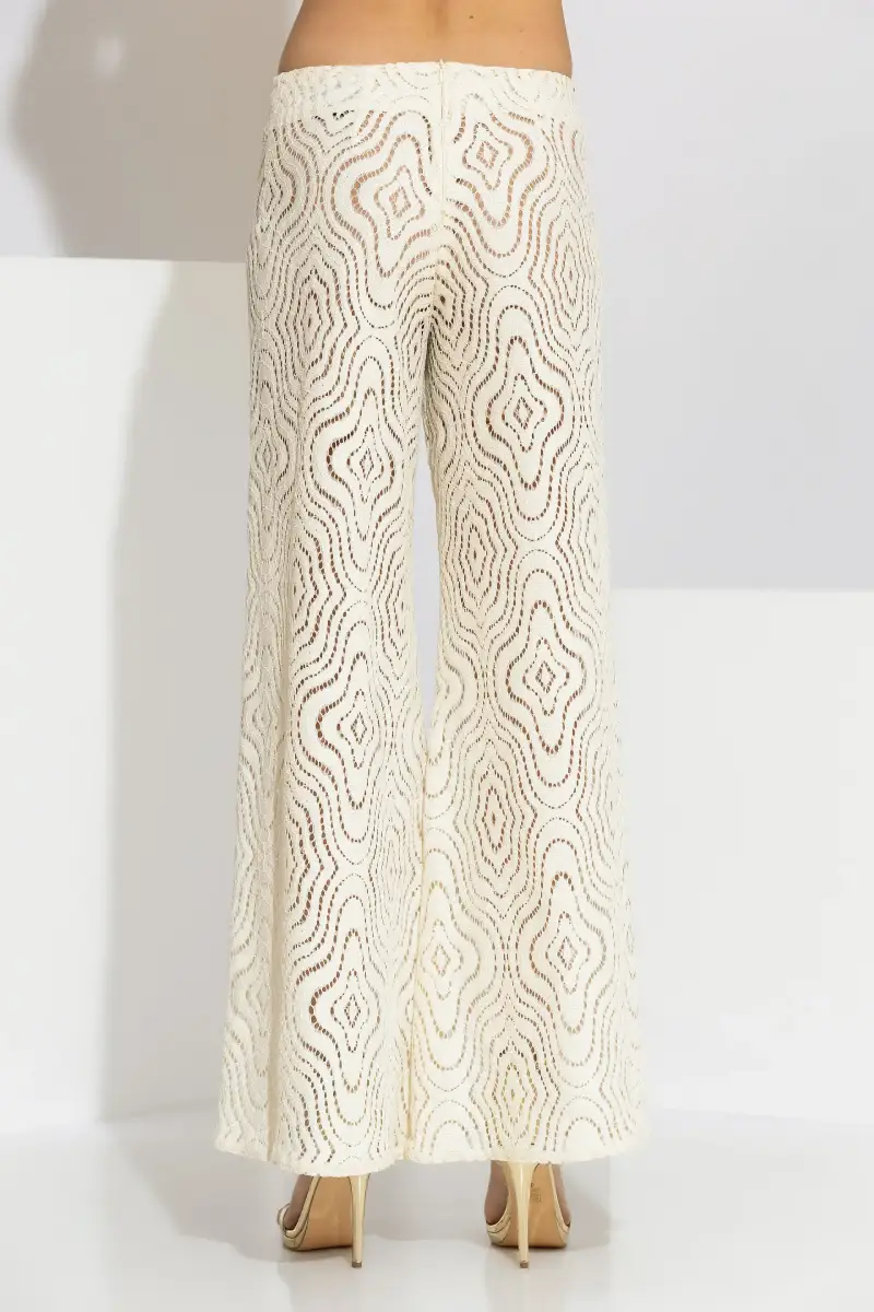 C-throu Knitted Lace Pants