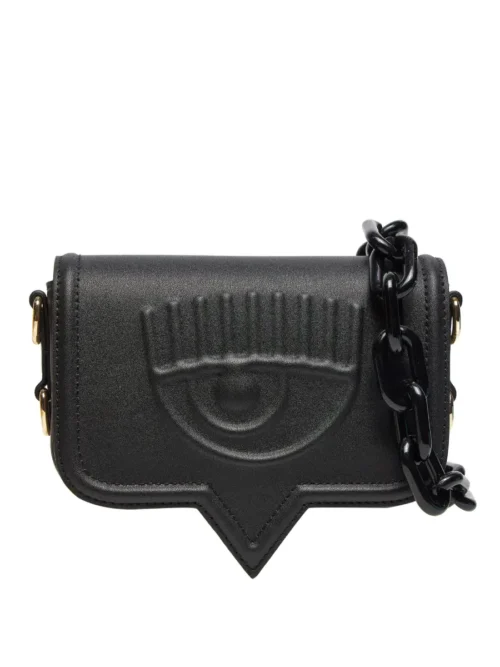 Chiara Ferragni Logo Lettering Shoulder Bag