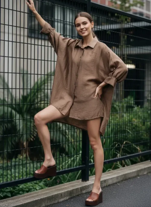 Lumina Airy Long Shirt