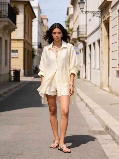 Lumina Airy Long Shirt