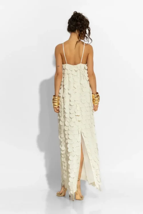 C-throu 3D Long Camisole Dress