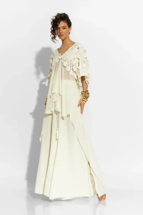 C-throu Georgette 3D Tunic