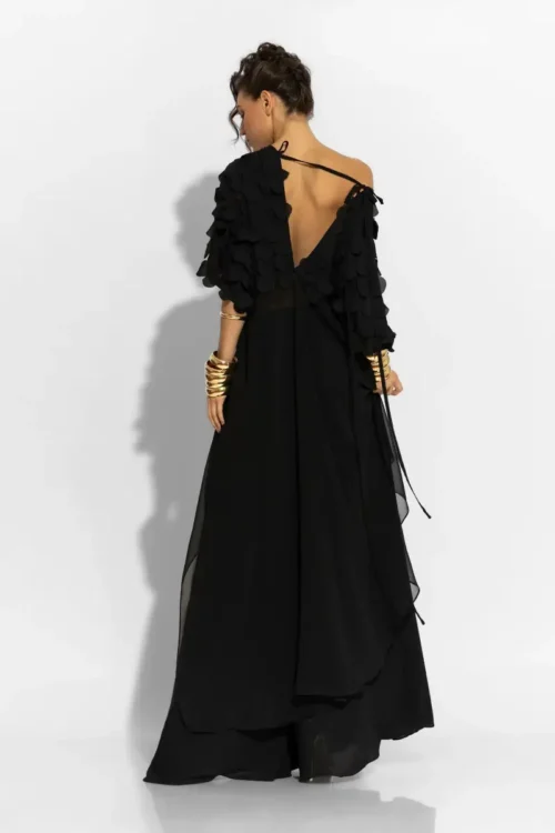 C-throu Georgette 3D Tunic