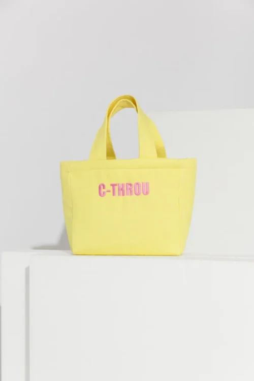 C-throu Mini Denim Tote