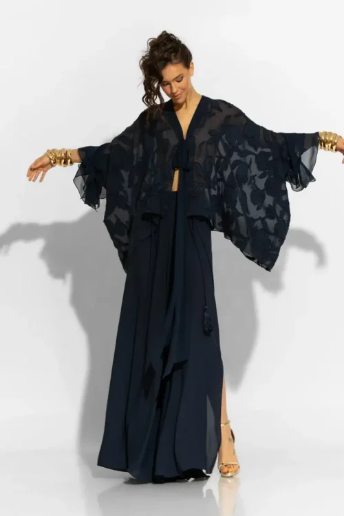 C-throu Oversized Georgette Tunic