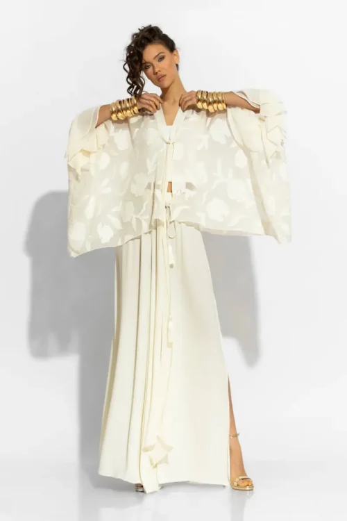 C-throu Oversized Georgette Tunic