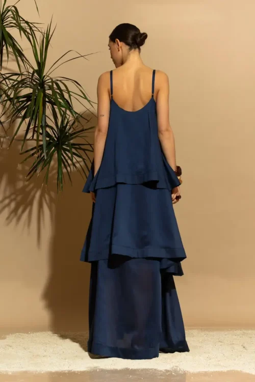 C-throu Tencel Maxi Dress