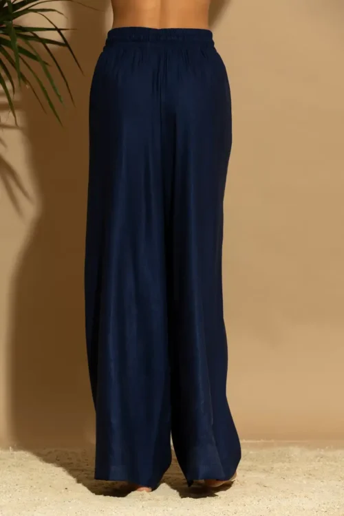 C-throu Linen Viscose Pants