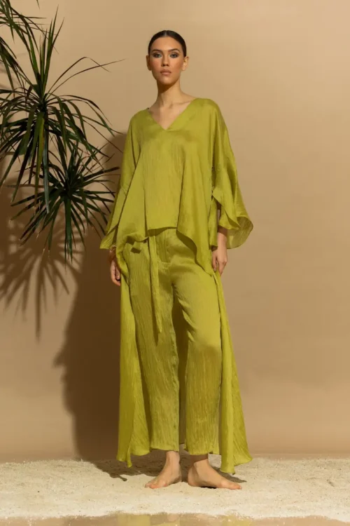 C-throu Long Asymmetrical Tunic