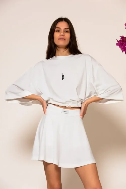 Less Sonder Feeling Oversized Crop Top