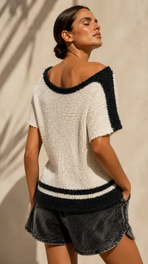 Antidote Knitwear Freeze Blouse