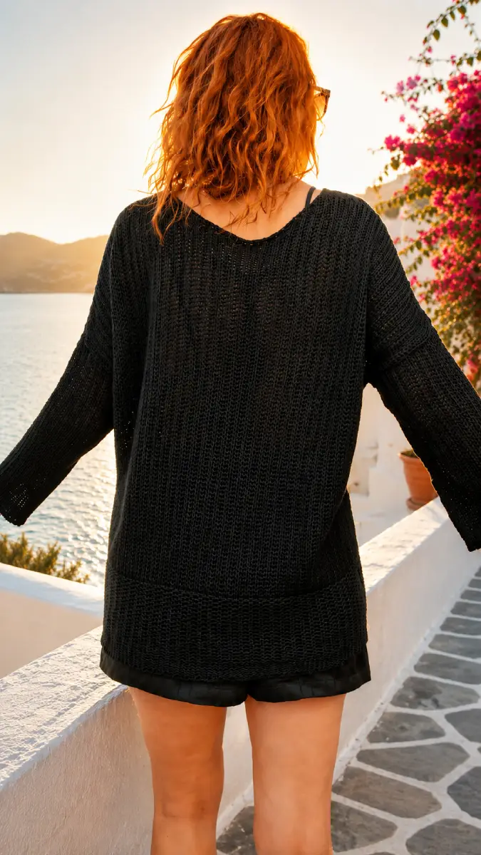 Antidote Knitwear Oversized Blouse