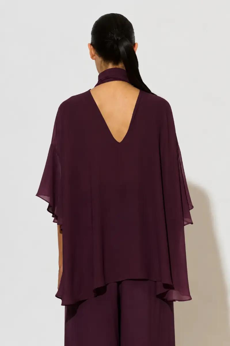 C-throu Georgette Blouse