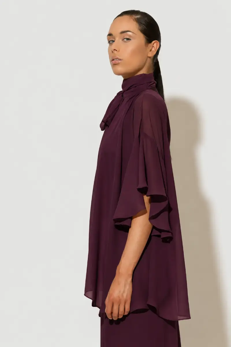 C-throu Georgette Blouse