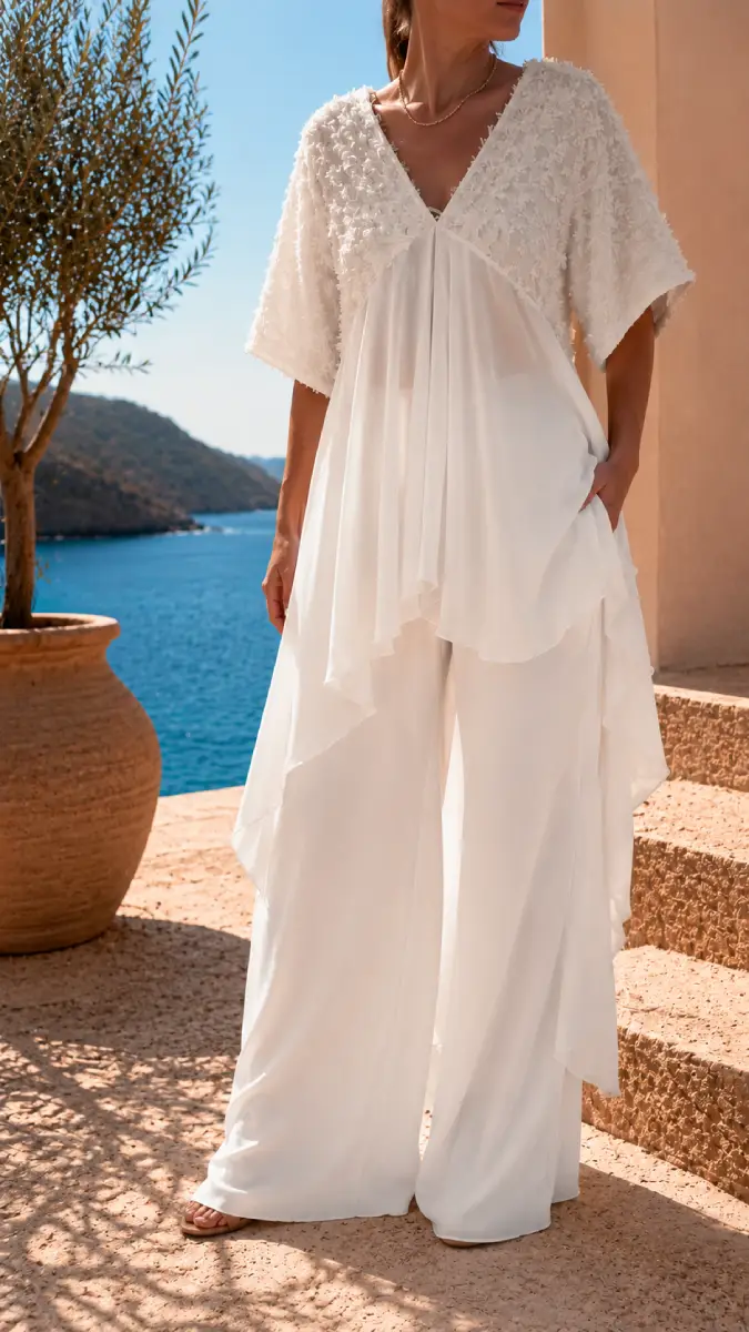 Cruel Asymmetric 3D Tunic