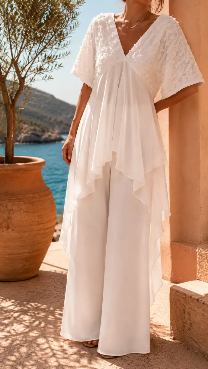 Cruel Asymmetric 3D Tunic