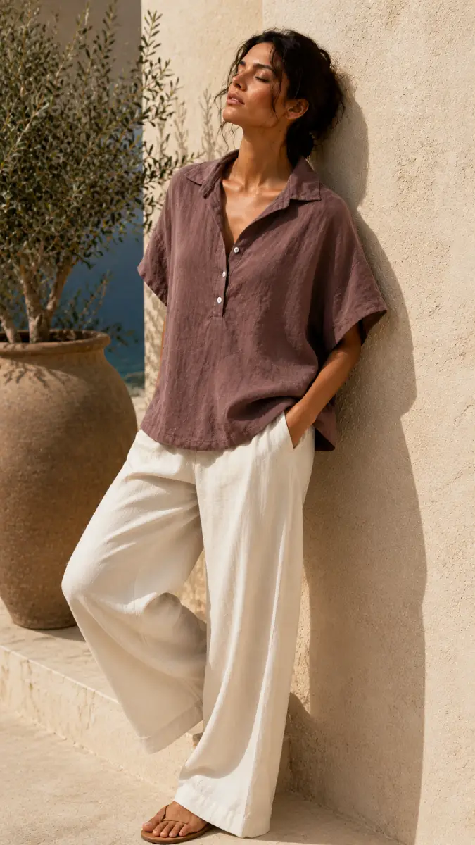 Cruel Linen Oversized Shirt