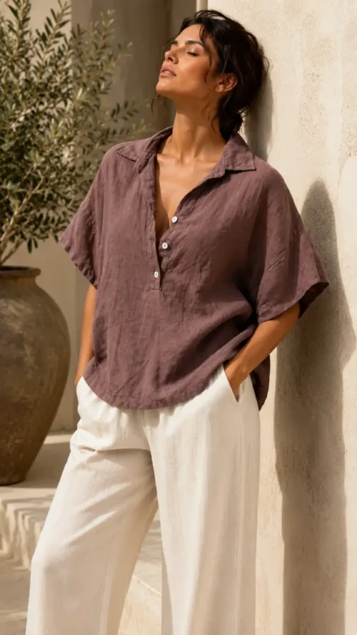 Cruel Linen Oversized Shirt