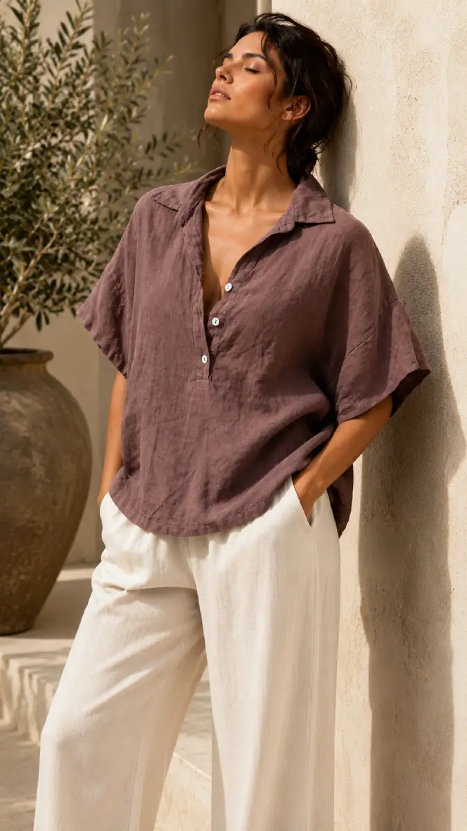 Cruel Linen Oversized Shirt